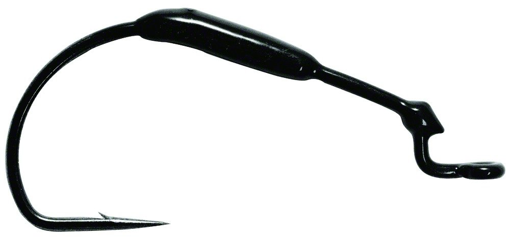 Mustad KVD Grip-Pin Soft Plastics Forged Hook | Largemouth Bass | Pike | Walleye | Perch | Sea Bass