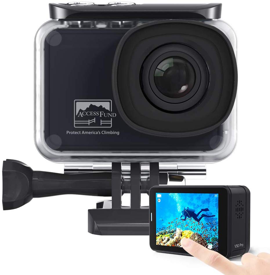 AKASO V50 Pro Access Fund Special Edition Action Camera | Fishing | Spinning | Sport | Gift | Birthday | Christmas | Outdoor