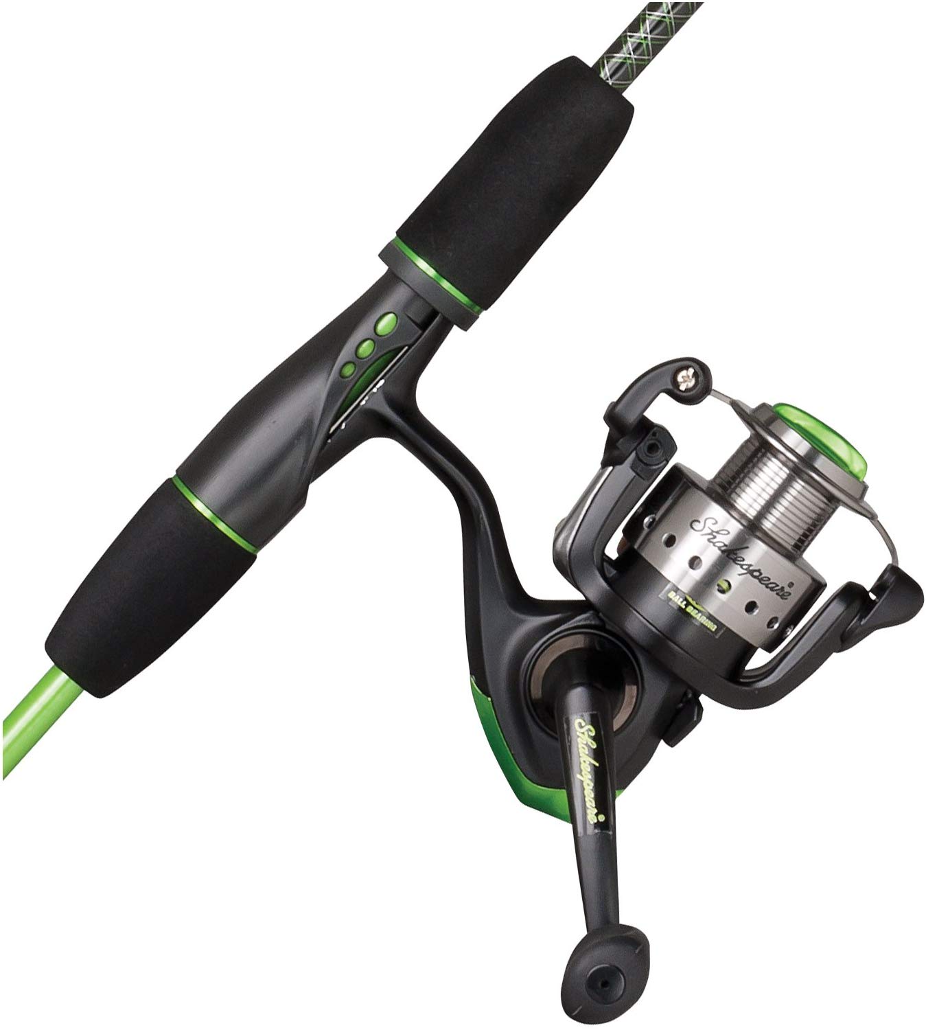 Shakespeare Youth Ugly Stik GX2 2-Piece Fishing Rod And Spinning Reel Combo | Gift | Lure | Freshwater | Saltwater | Largemouth Bass | Pike | Trout | Walleye